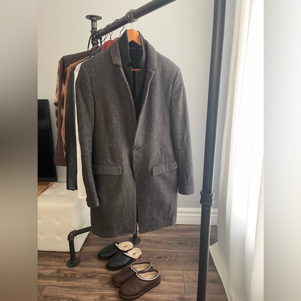 ALL SAINTS Hampton wool peacoat